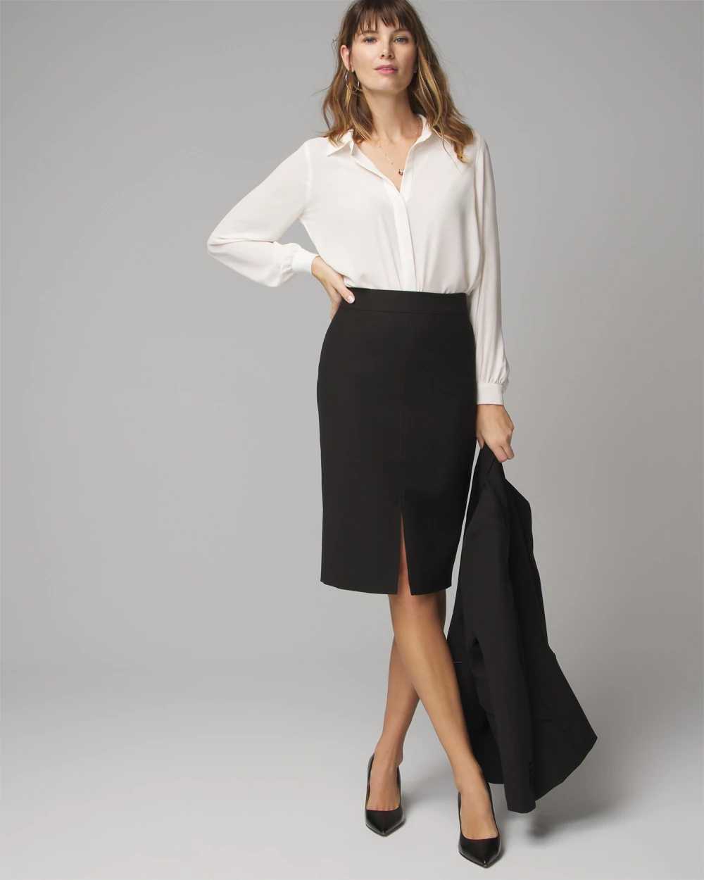 Pencil skirt white house shop black market